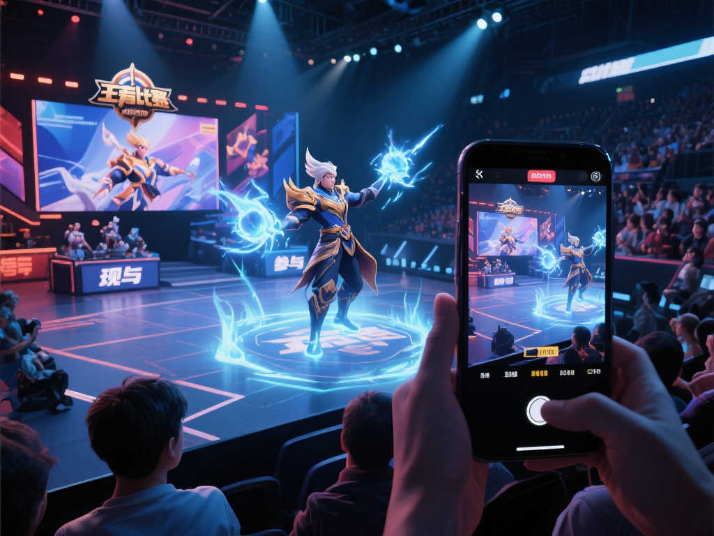 王者荣耀赛事AR技术震撼登场,科技体验再升级 王者荣耀赛事AR技术震撼登场,科技体验再升级