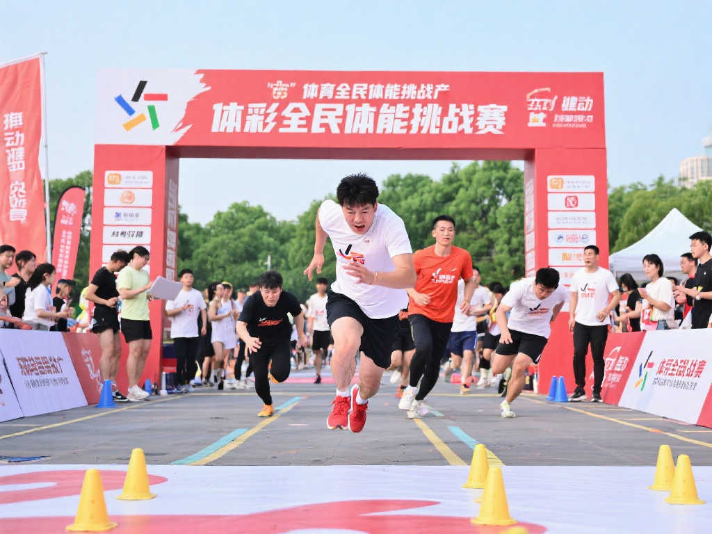 体彩全民体能挑战赛吸引上万人报名